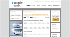 Desktop Screenshot of gaspointnordic.com